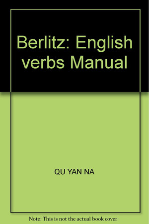 Berlitz: English verbs Manual