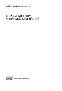 Duální metody v optimálním řízení (Studie ČSAV) (Czech Edition)