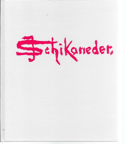 Schikaneder Jakub Schikaneder ; Maler Prags um die Jahrhundertwende ; thematischer Führer durch die retrospektive Ausstellung, Nationalgalerie in Prag - Sammlung Alter Meister in der Wallensteiner Reithalle (Walstein-Palais) in Prag, 15.5.1998 - 10.1.1999