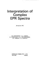 Interpretation of complex EPR spectra