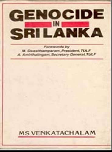 Genocide In Sri Lanka