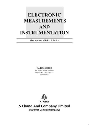 Electronic Measurements and Instrumentation