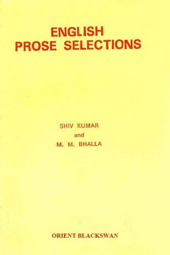 English Prose Selection