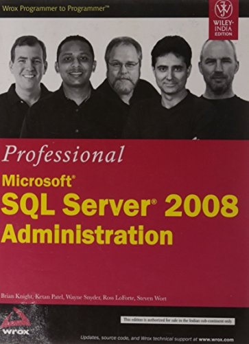 Professional Microsoft Sql Server 2008 Administration