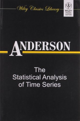 The Statistical Analysis of Time Series