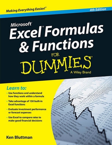 Microsoft Excel Formulas & Functions For Dummies, 4Ed