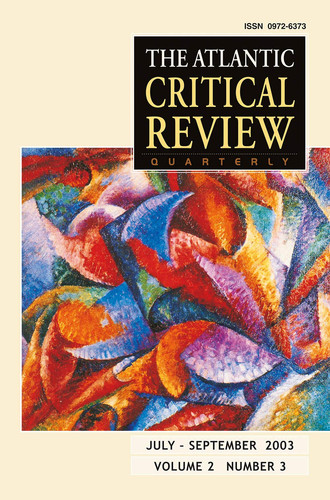 The Atlantic Critical Review, July-September 2003"