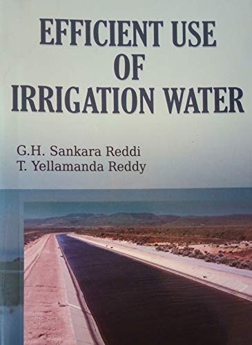 Efficient Use of Irrigation Water