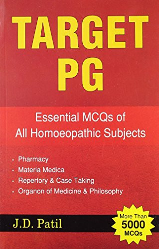 Target Pg - Essential Mcqs of All Homoeopathic Subjects