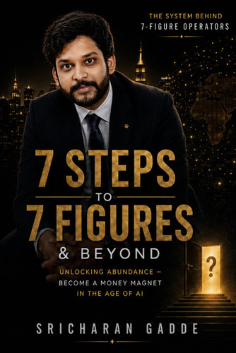 7 Steps to 7 Figures & Beyond: Unlocking Abundance — Stop Feeling Stuck, Build Wealth in the Age of AI | 10 Chapters, 100+ AI Tools & 90-Day Launch Plan