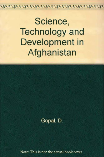 Science, Technology and Development in Afghanistan