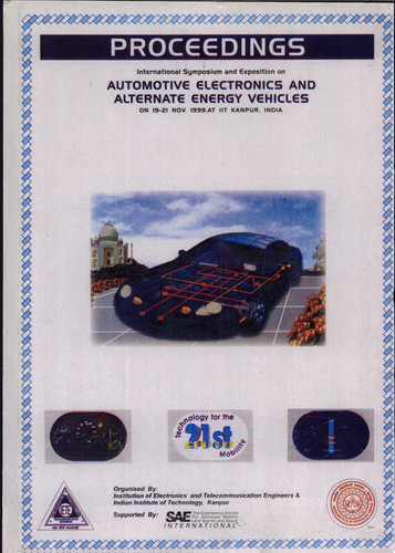 Proceedings of the International Symposium and Exposition on Automotive Electronics and Alternate Energy Vehicles, November 19-21,1999