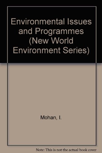 Environmental Issues and Programmes