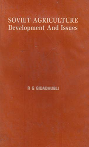 Soviet agriculture: Development and issues