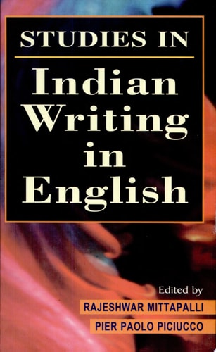 Studies in Indian Writing in English