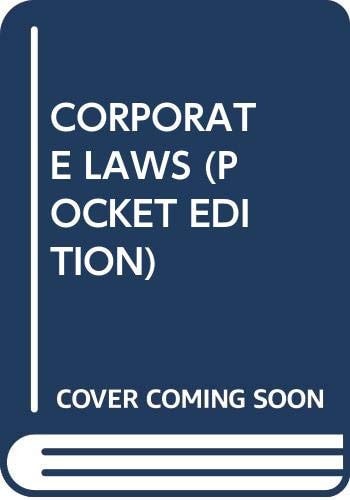 CORPORATE LAWS