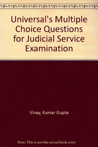 Universal's Multiple Choice Questions for Judicial Service Examination