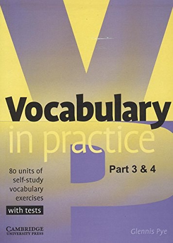 Vocabulary in Practice 1 : 30 Units of Self-study Vocabulary Exercises