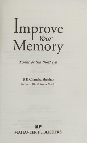 Improve Your Memory