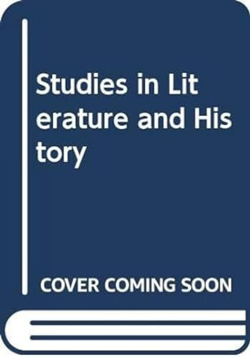 Studies in Literature and History
