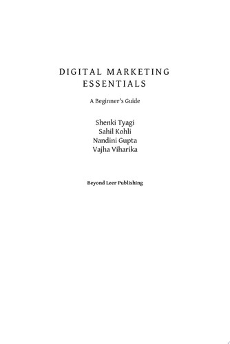 Digital Marketing Essentials A Beginner's Guide