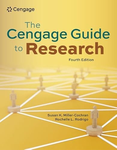 Cengage Guide to Research (MindTap Course List)