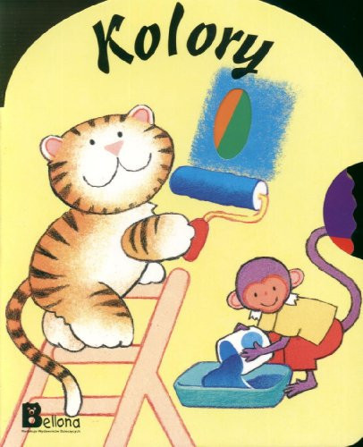 Kolory poznaj kolory z tygryskiem i małpką