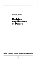 Rodziny współczesne w Polsce (Biblioteka wiedzy o klasie robotniczej) (Polish Edition)