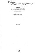 Prawo reformy gospodarczej: Suplement. Drugi etap: Opracowano według stanu prawnego na dzień 30 czerwca 1988 r