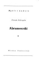 Abramowski (Myśli i ludzie) (Polish Edition)