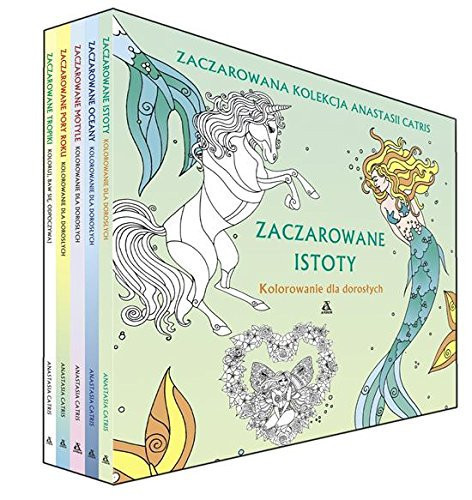 Zaczarowane istoty / Zaczarowane oceany / Zaczarowane pory roku /Zaczarowane motyle, Zaczarowa: pakiet (Polish Edition)
