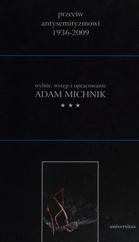 Przeciw antysemityzmowi 1936-2009 1900-1936. Prolog