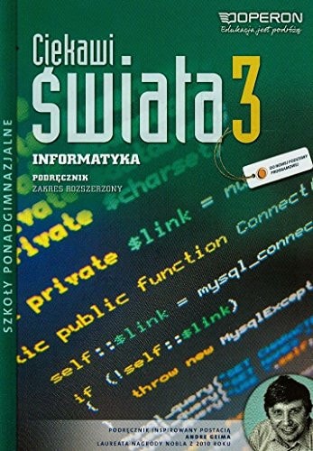 Informatyka 3 podręcznik dla szkół ponadgimnazjalnych : zakres rozszerzony