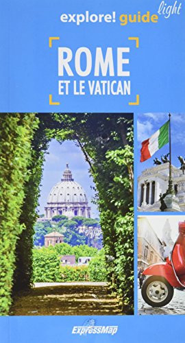 Rome et le Vatican Avec 1 carte laminée 1/15 000
