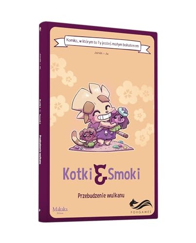 Komiks paragrafowy. Kotki i smoki. Przebudzenie wulkanu