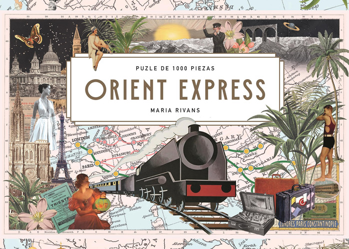 Orient Express: Puzle de 1000 piezas