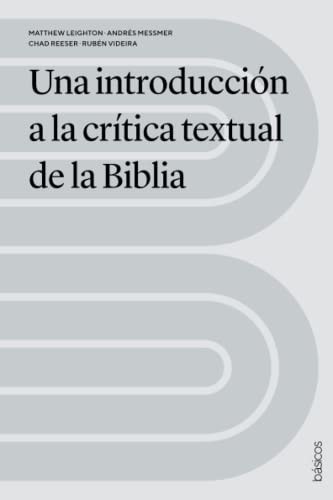 Una introducción a la crítica textual de la Bibliatitle