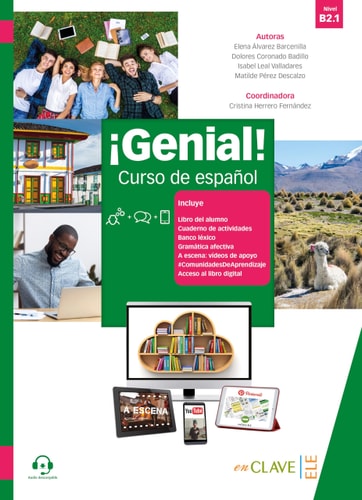 ¡Genial!, Curso de español, nivel B2.1