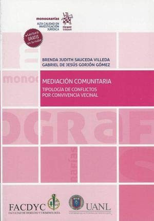 Mediación comunitaria tipología de conflictos por convivencia vecinal