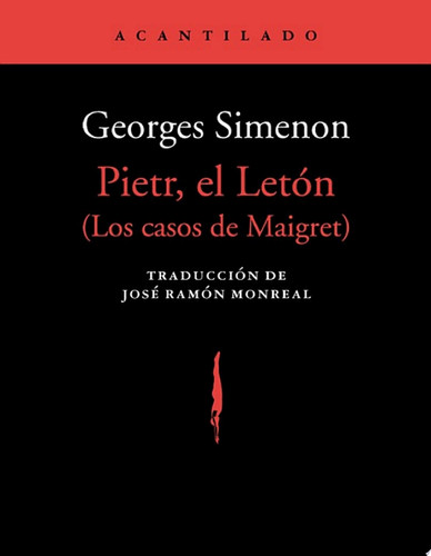 Pietr, el Letón (Los casos de Maigret)