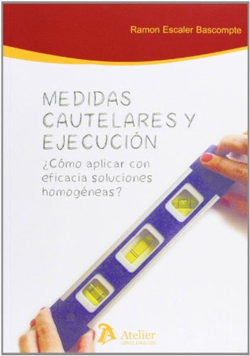 Medidas cautelares y ejecución ¿cómo aplicar con eficacia soluciones homogéneas?