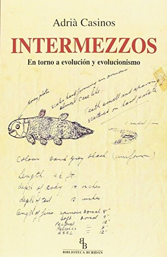 Intermezzos en torno a evolución y evolucionismo
