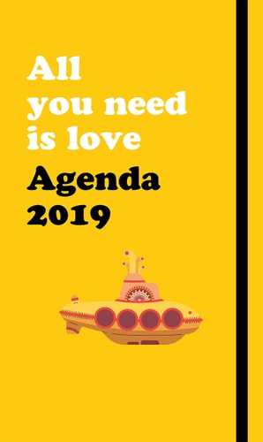 Agenda anual The Beatles 2019: All you need is love