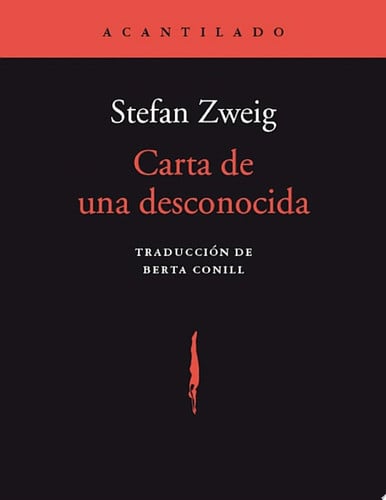 Carta de una desconocida