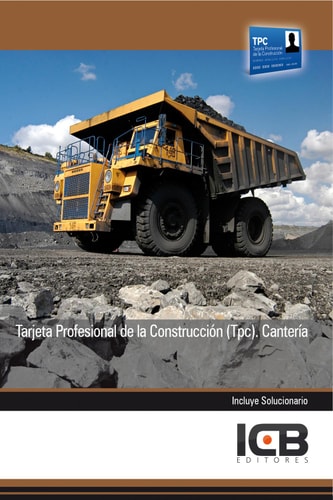 Tarjeta profesional de la construcción (tpc). Cantería