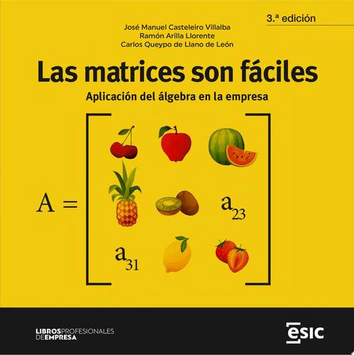 LAS MATRICES SON FÁCILES Aplicación del álgebra en la empresa