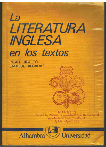 La literatura inglesa en los textos