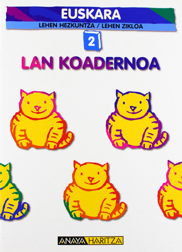 Euskara 2. Lan koadernoa