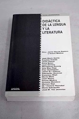 Didáctica de la lengua y la literatura