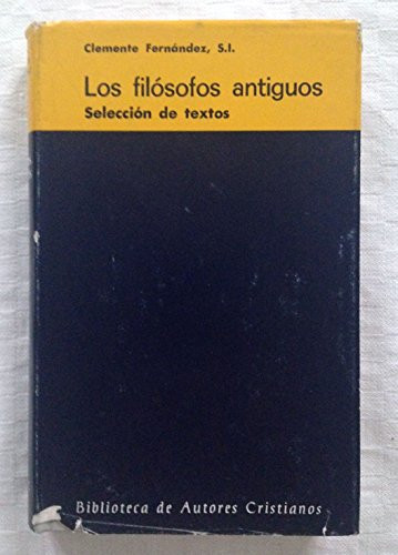 LOS FILOSOFOS ANTIGUOS